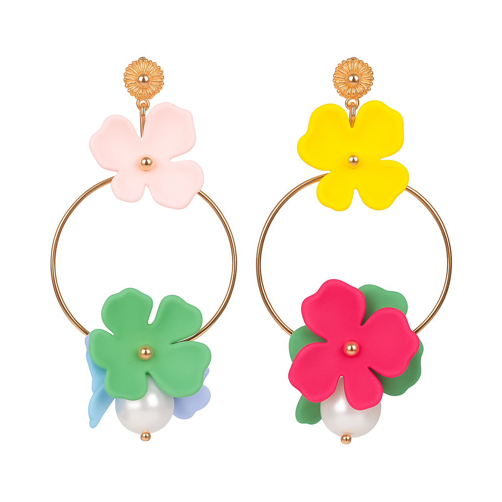 Fleur Bloom Hoops