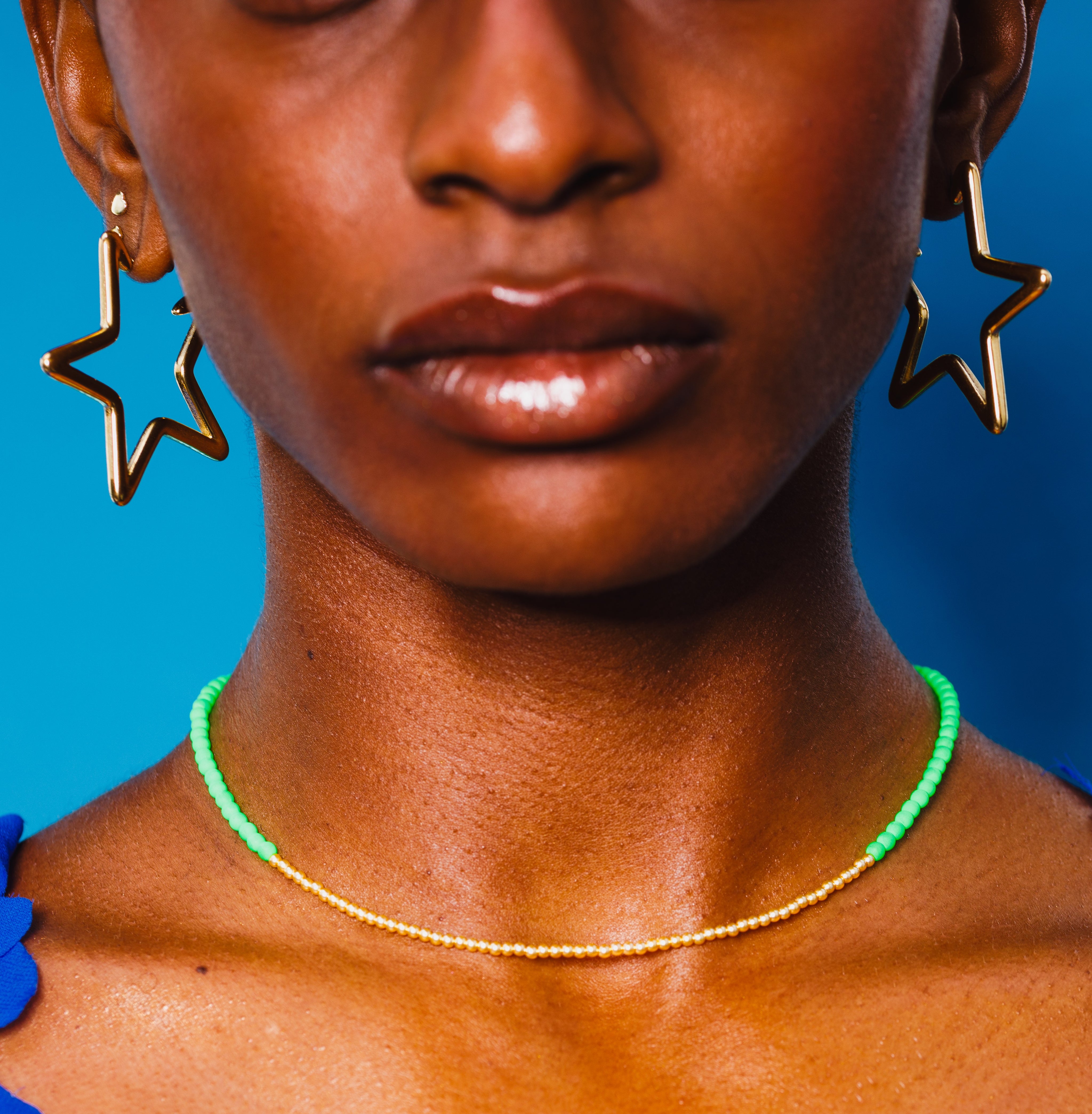 Gold_Star_Hoops-gold-front_view-neon_green_nk