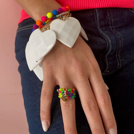 Heart & Zing Charm Bracelet (Unisex)