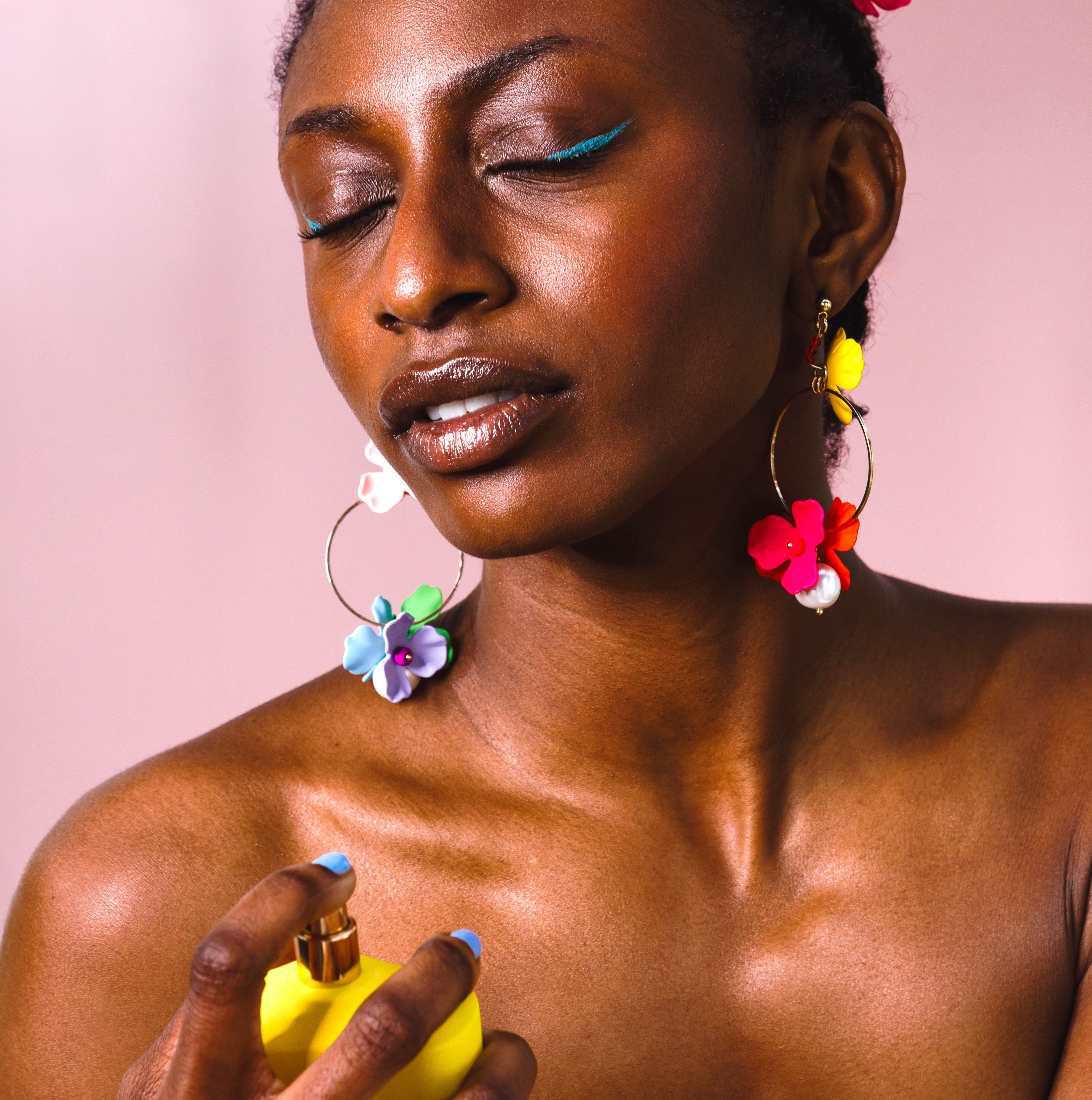 Fleur Bloom Hoops