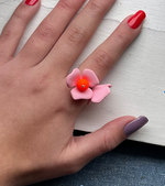 Tangerine Bloom Ring - melissacurry