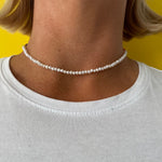 Pearl & Zing Duo Necklace (Unisex)