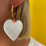 Heart & Zing Hoop Earrings