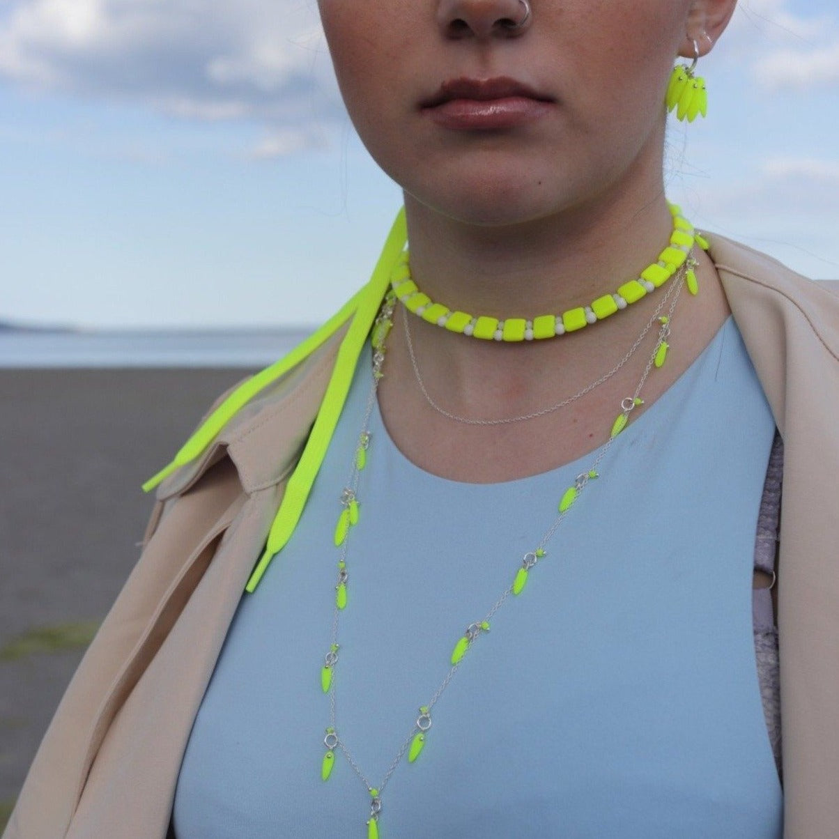 Lemon Drops Neckpiece - melissacurry
