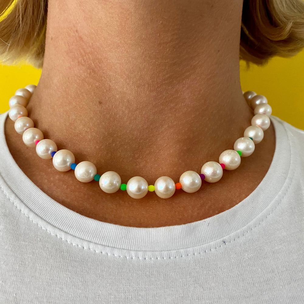 Pearl & Zing Necklace (Unisex)
