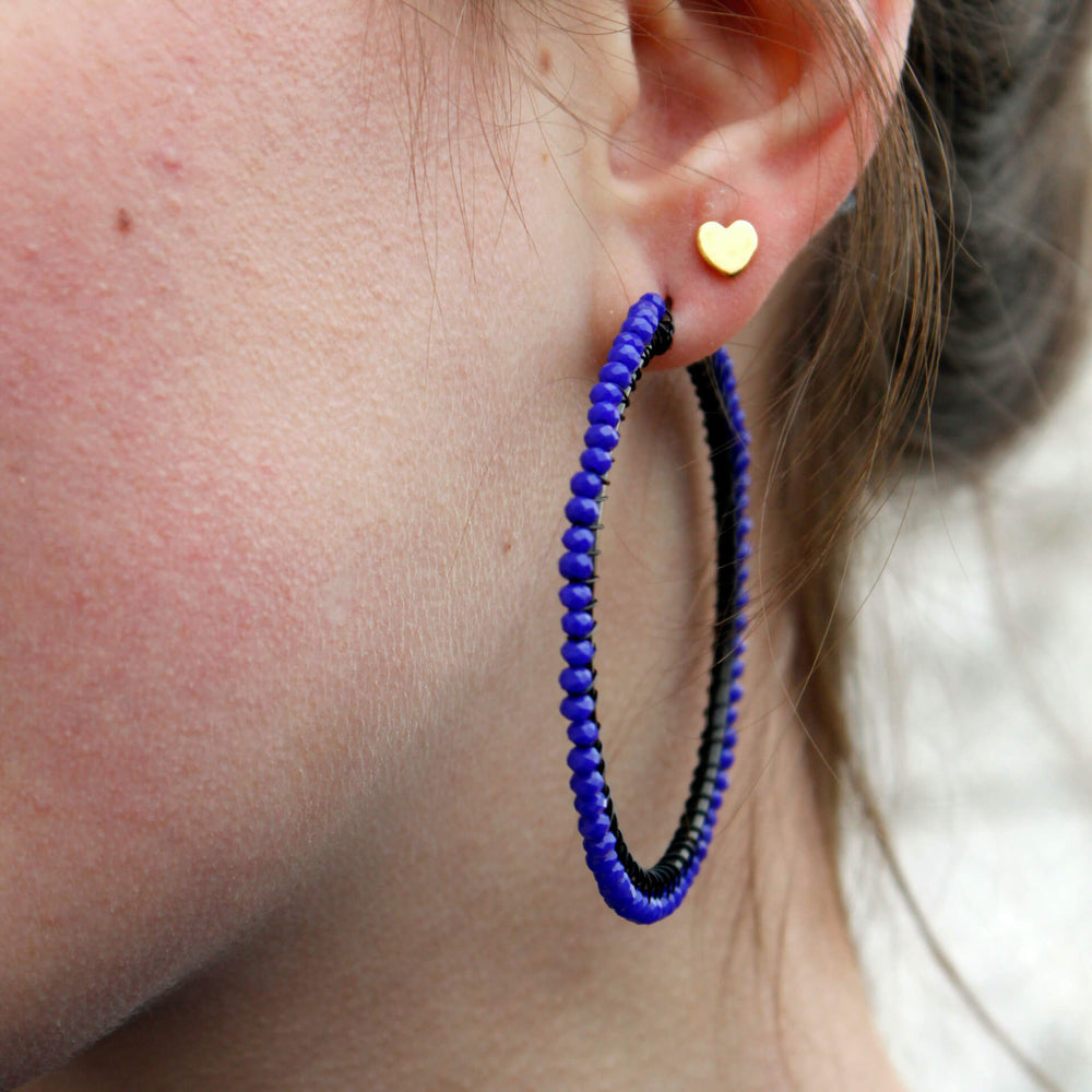 Blue Créoles - melissacurry