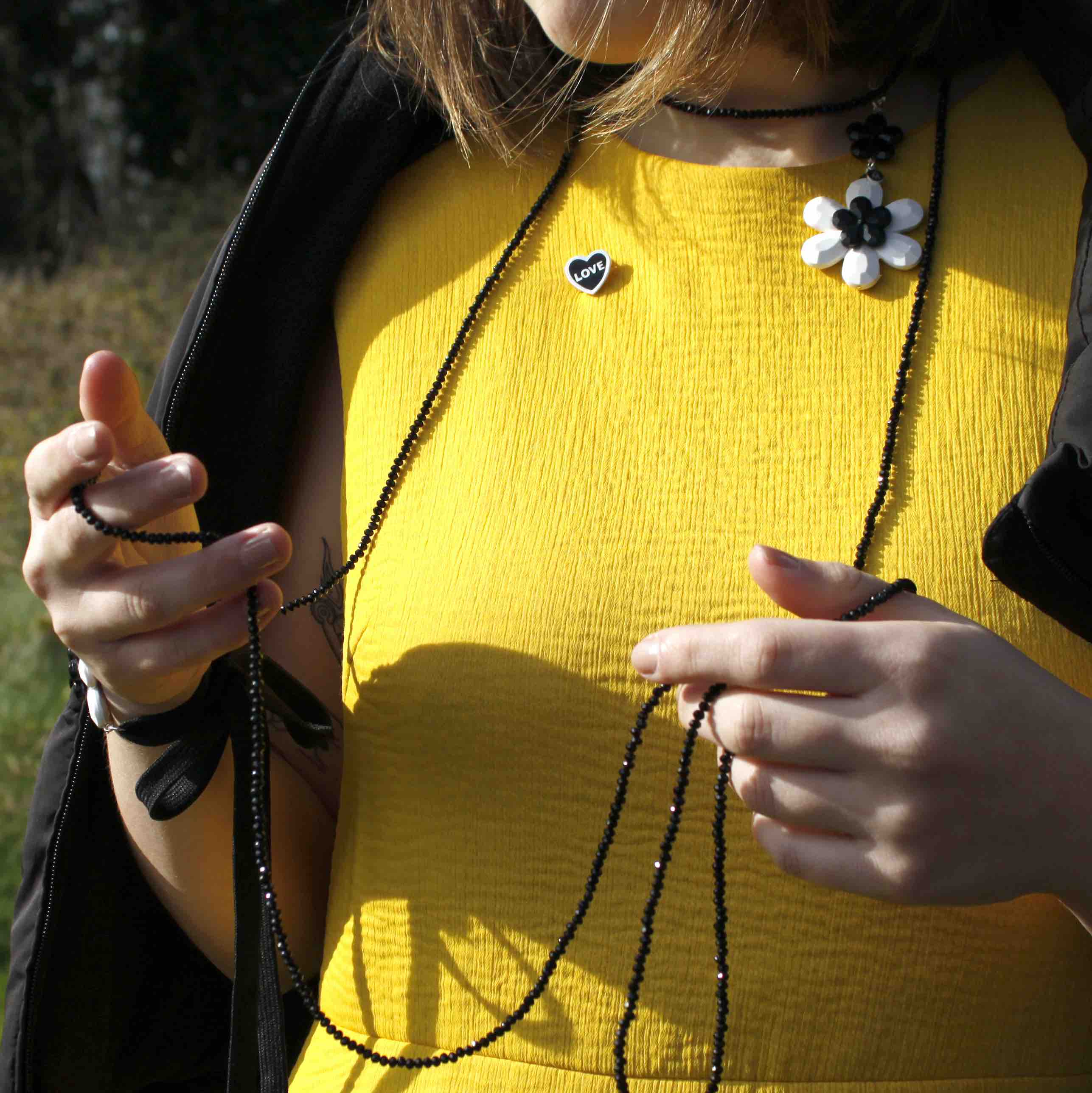 Flower Flapper Necklace - melissacurry