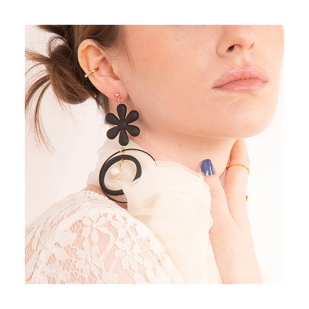 Fleurs Hoops
