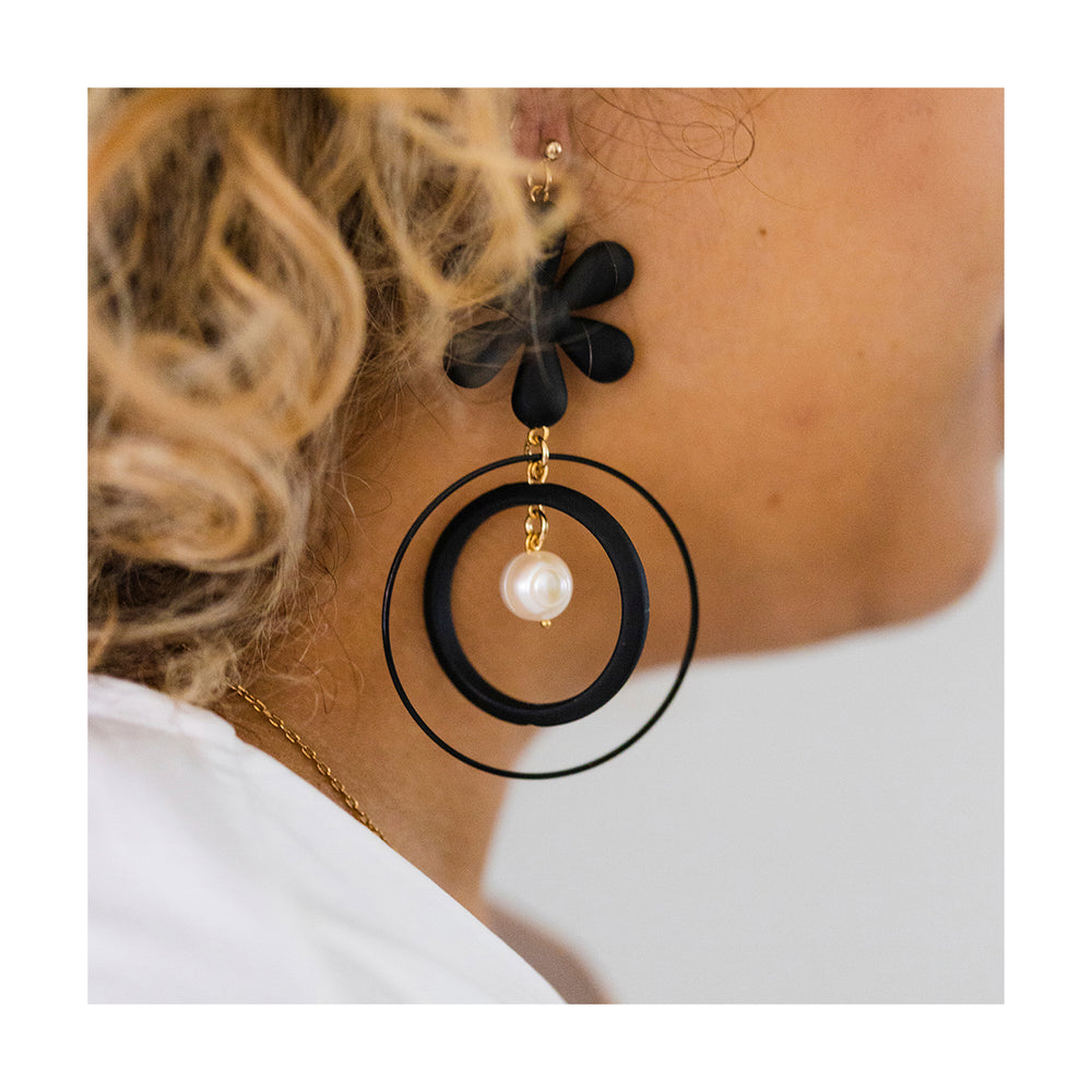 Fleurs Hoops