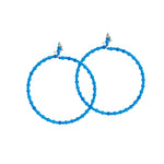 Neon Zing Hoops