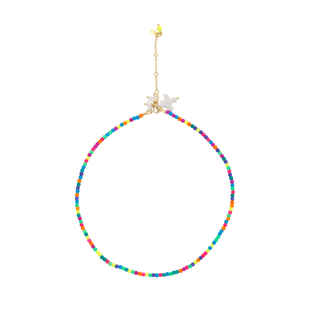 Zing Rainbow & Pearl Necklace