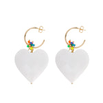 Heart & Zing Hoop Earrings