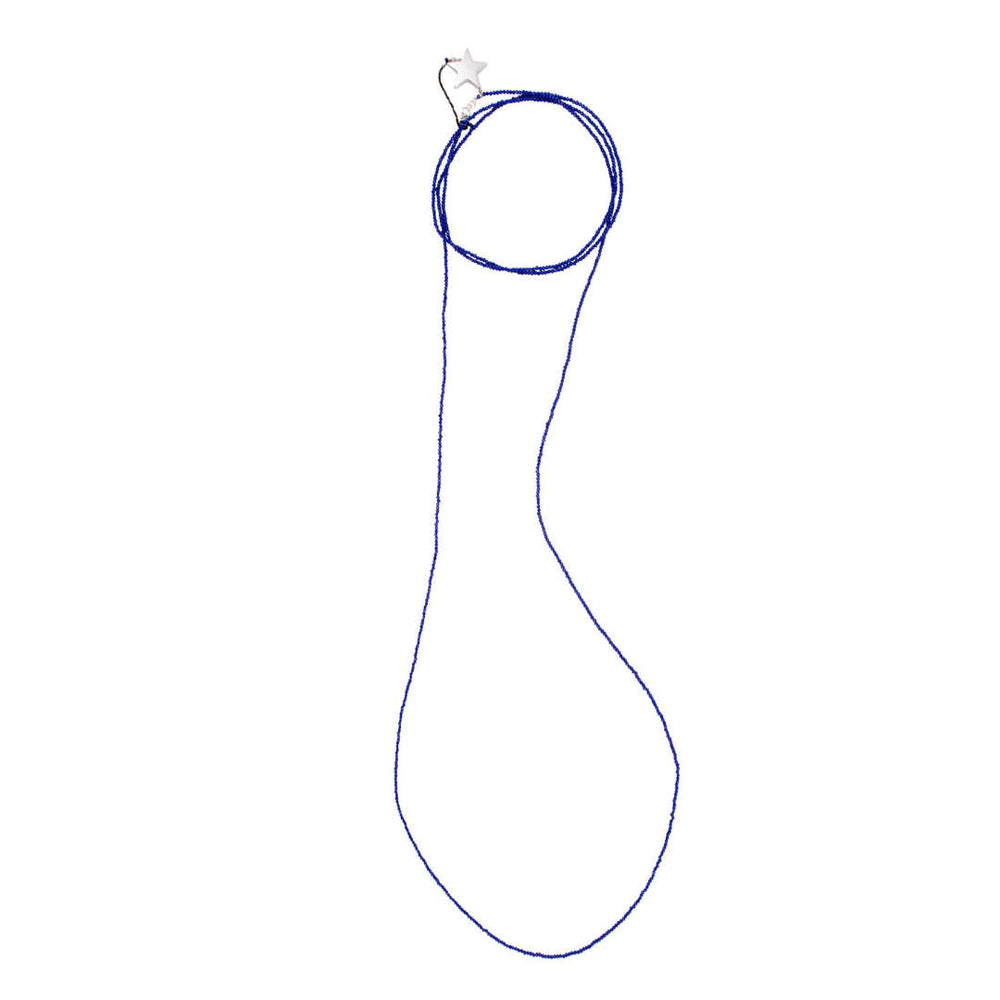 Sailor Blue Wrap Necklace - melissacurry