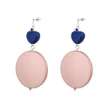 Blush and Blue Earrings - melissacurry