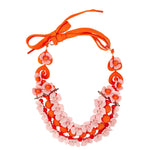 Tangerine Bloom Collar - melissacurry